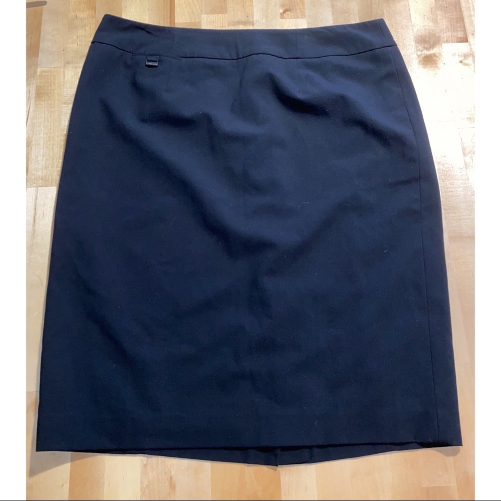 Calvin Klein Black Midi Skirt